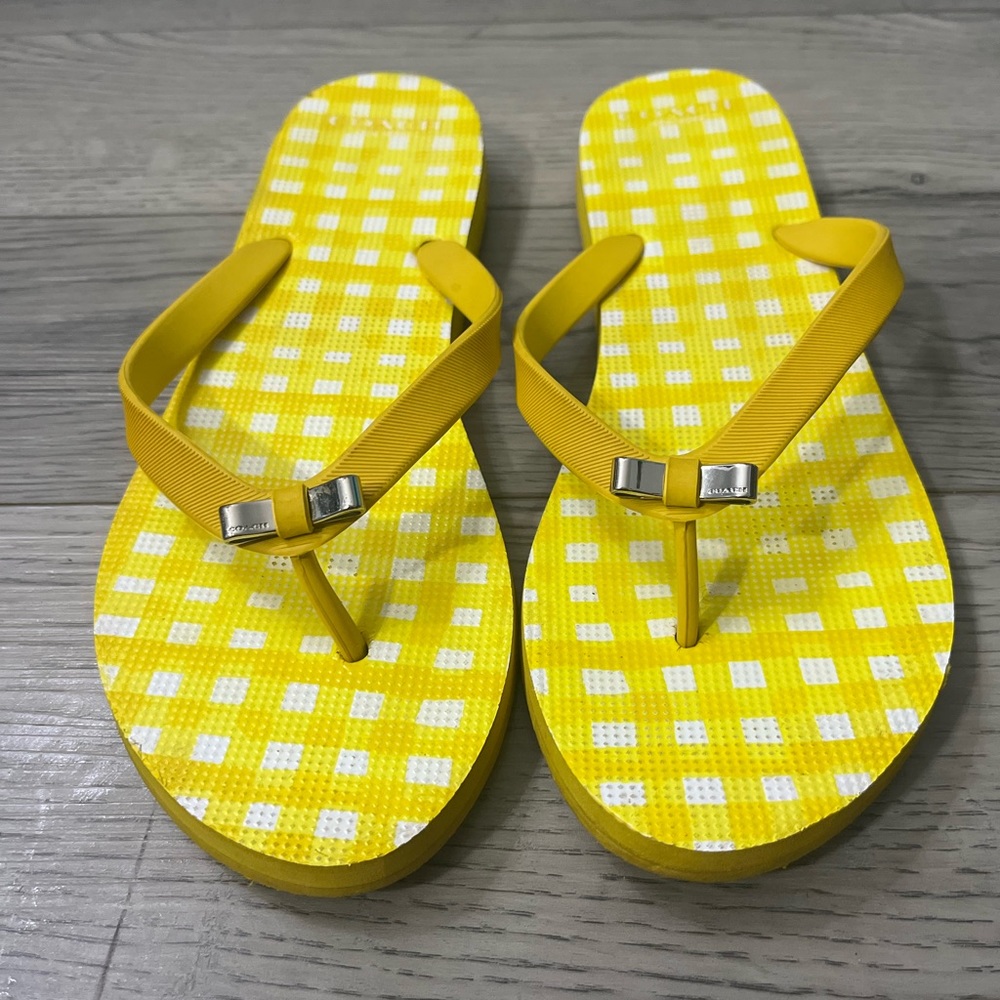 Coach Flip Flops